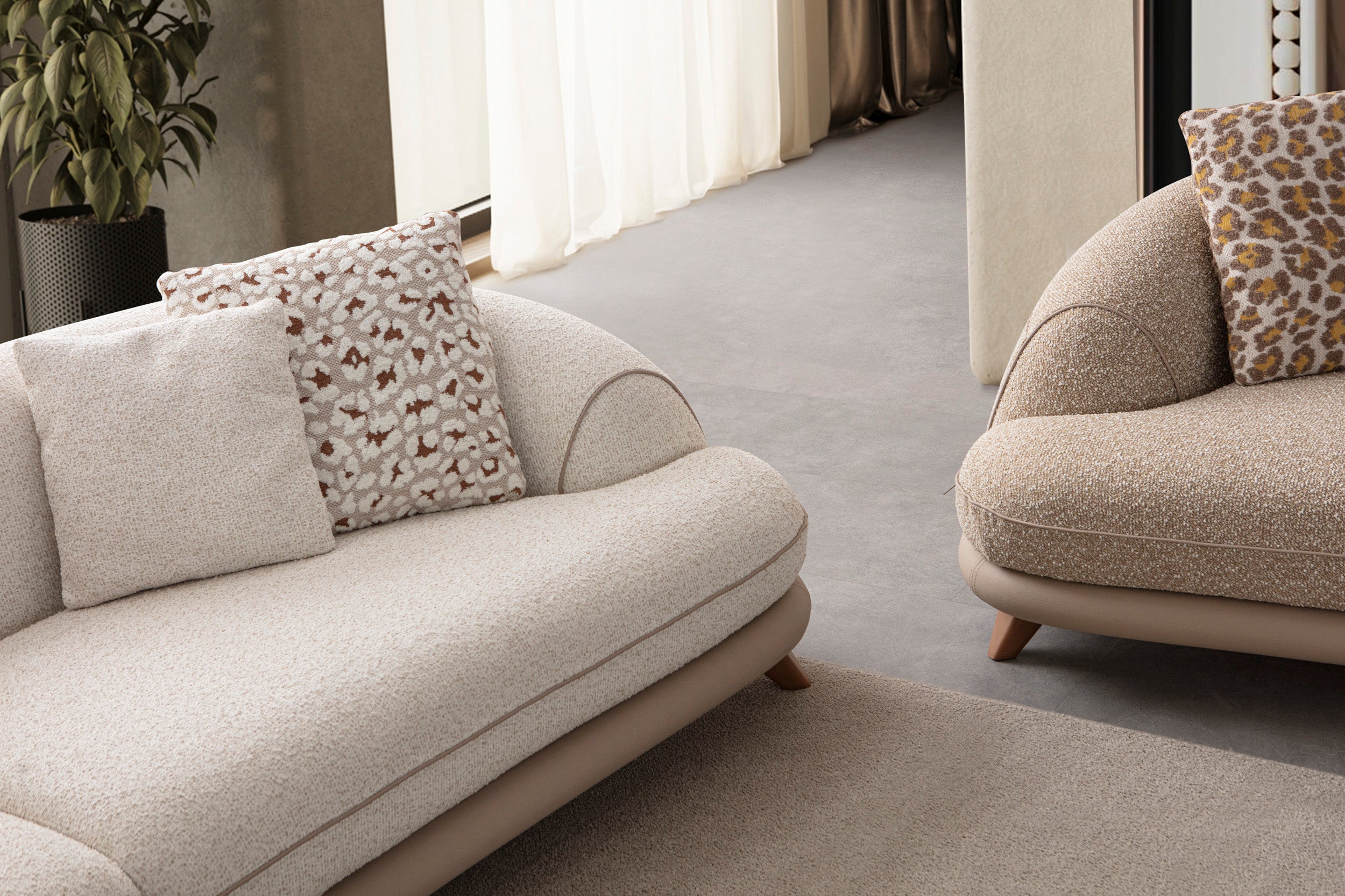 Orion L 5-Module Sofa