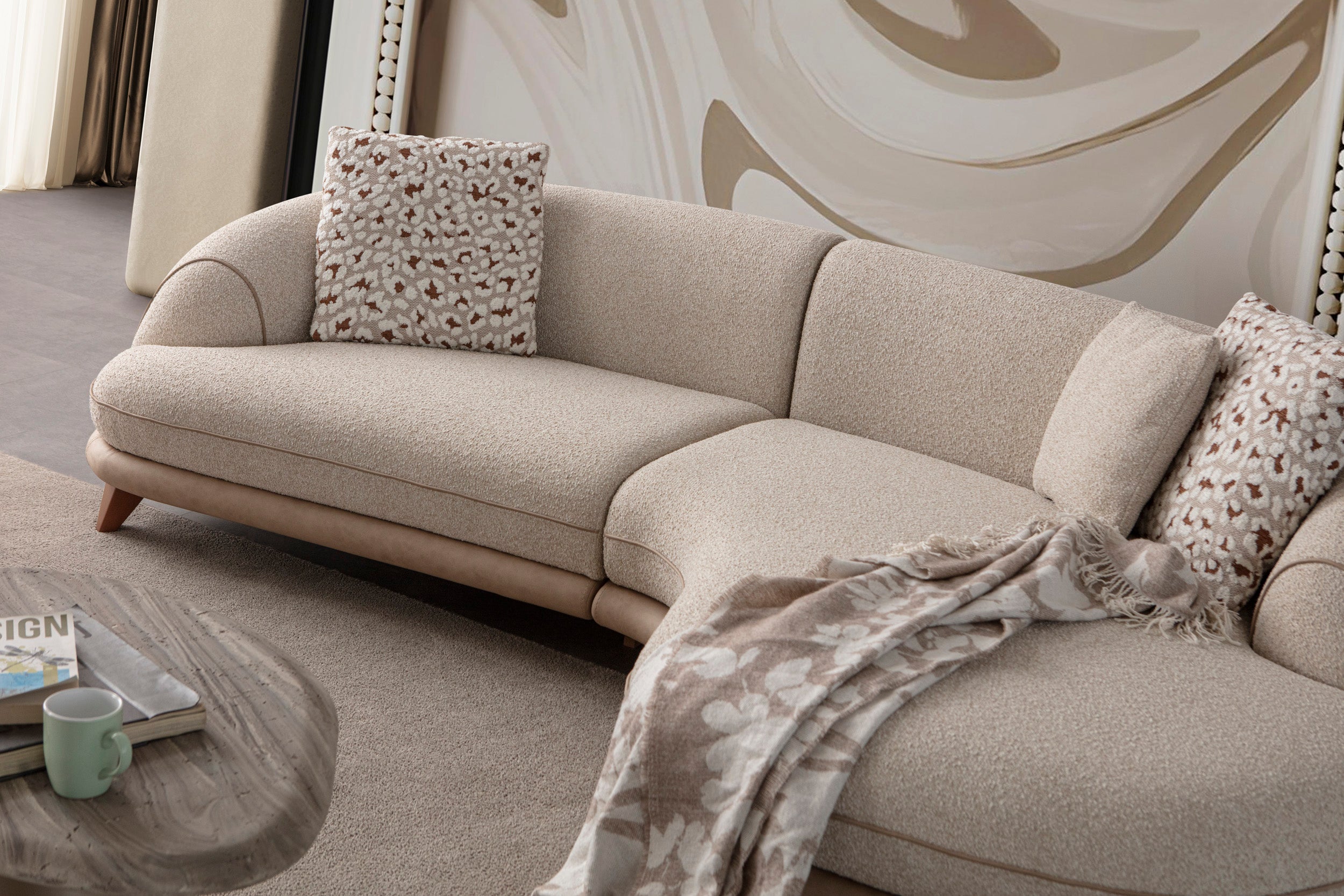 Orion L 5-Module Sofa