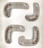 Orion L 5-Module Sofa