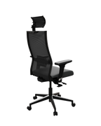 Metal Frame Ergo 5 Executive Chair SynchroSit Air 24/7 B2-287D - Italy+UMF(X1)