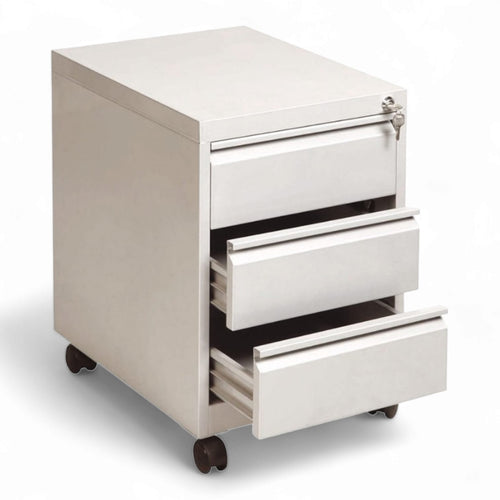 3-Drawer Pedestal