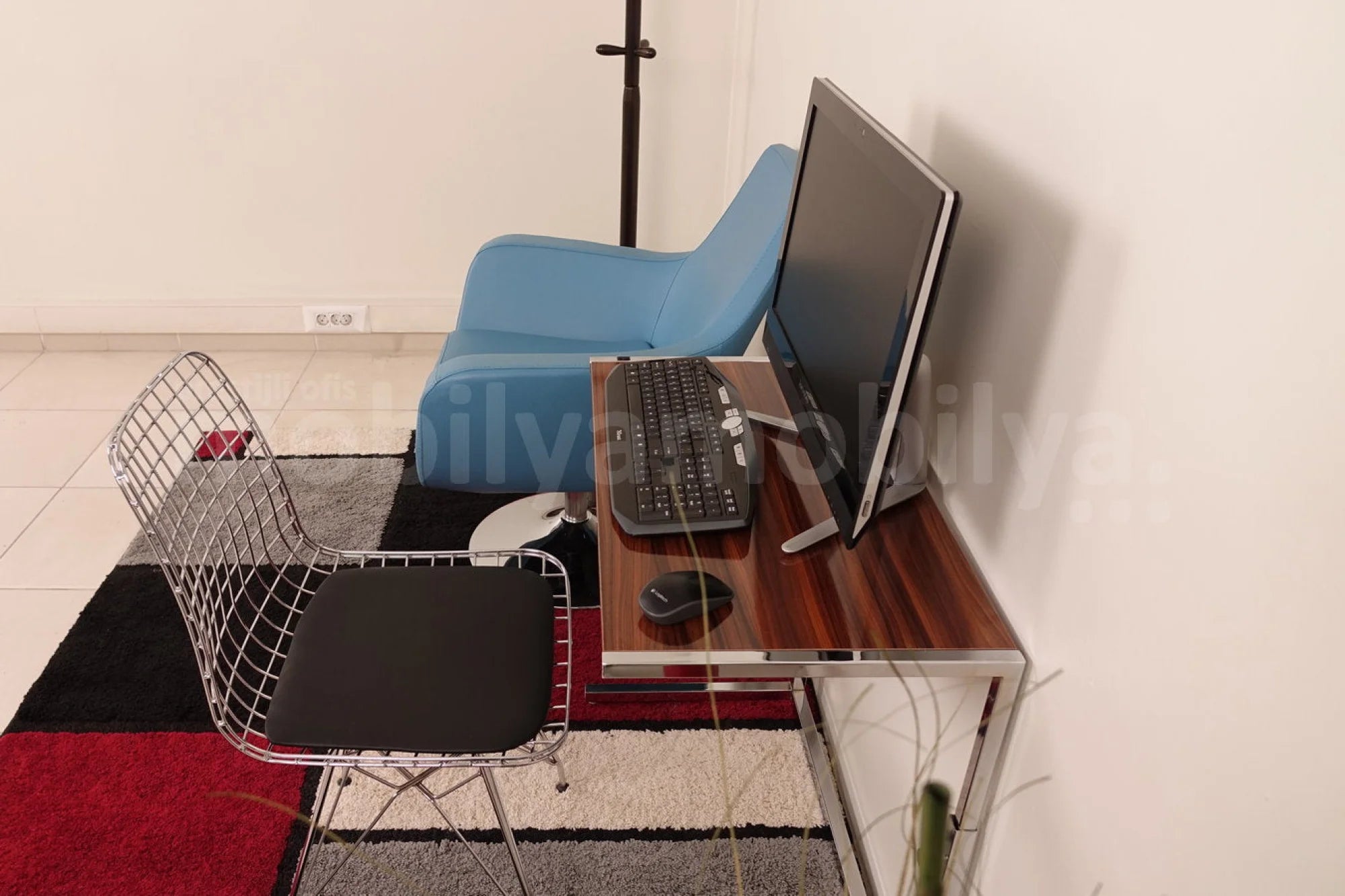 Bella Laptop Sehpası Highgloss Ceviz ISTANBUL-TSI