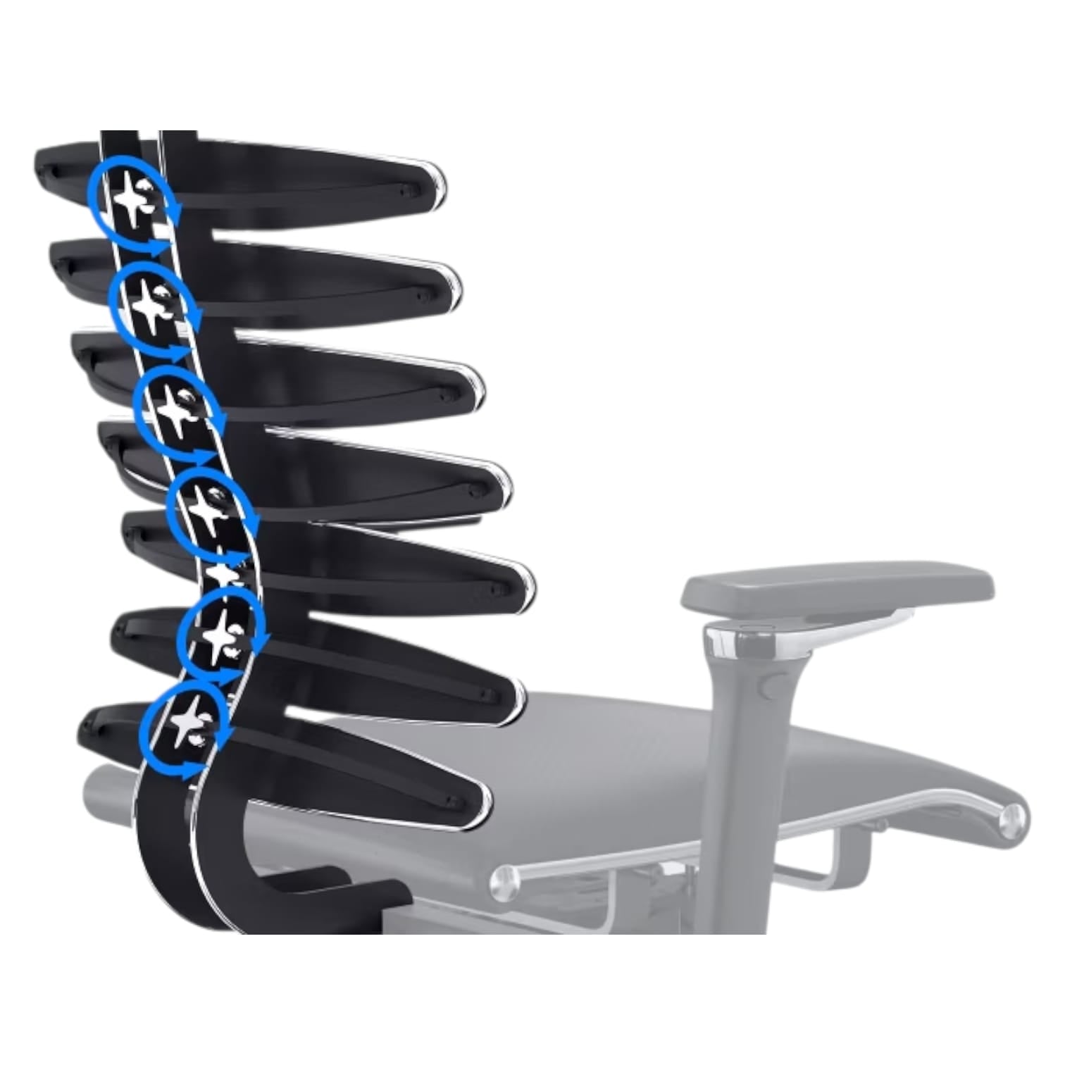 Metal Frame Equalizer Ergonomic Executive Chair