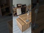 Captiva Executive Desk Set - Oak Anthracite