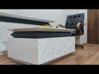 Juego de oficina Signature Hg. Blanco y blanco lacado